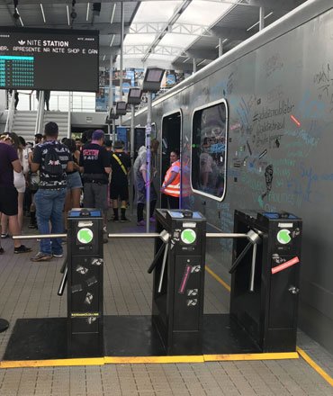 Foto extra de Controle de Acesso e Credenciamento Personalizado: Adidas no Lollapalooza