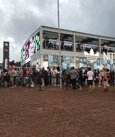 Foto extra de Controle de Acesso e Credenciamento Personalizado: Adidas no Lollapalooza