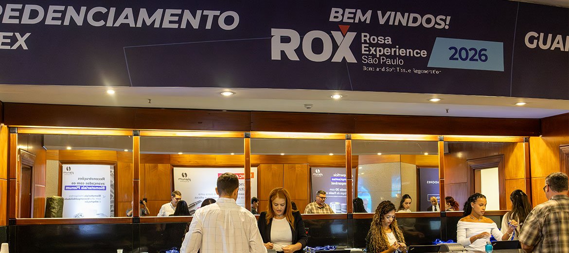 Gestão de Acesso e Logística no Congresso ROX 2026: Eficiência no Sheraton WTC - Credenciamento Sem Fila